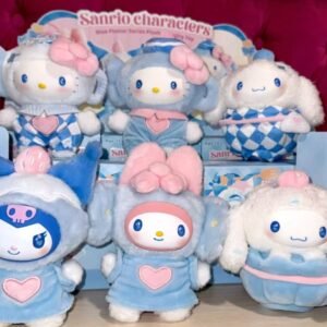 Sanrio  Plush  Doll  Blue  Pudding  Singapore  Exclusive